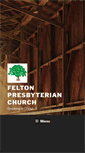Mobile Screenshot of feltonpresbyterian.org
